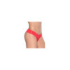 String ouvert brésilien rouge en dentelle 